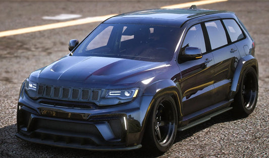 (Debadged) Jeep TrackHawk SuperCharger | Tee East Customs