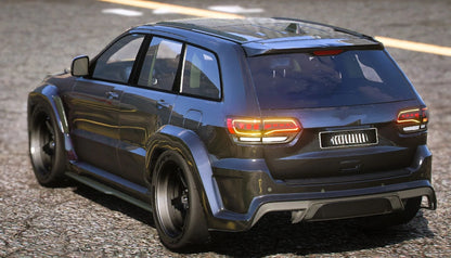(Debadged) Jeep TrackHawk SuperCharger | Tee East Customs