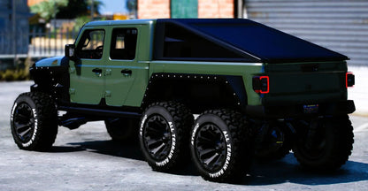 (Debadged) Jeep Wrangler Aapocalypse 6x6 | Edik Customs