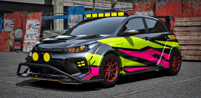 (Debadged) Kia Rio 4x4 (4 Liveries) | Adan