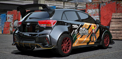 (Debadged) Kia Rio 4x4 (4 Liveries) | Adan