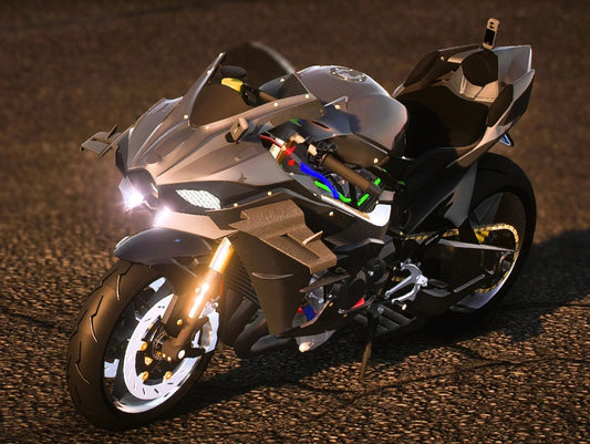 (Debadged) Kawaski Ninja H2 Machino Super Charged Edition | Elite Shifters