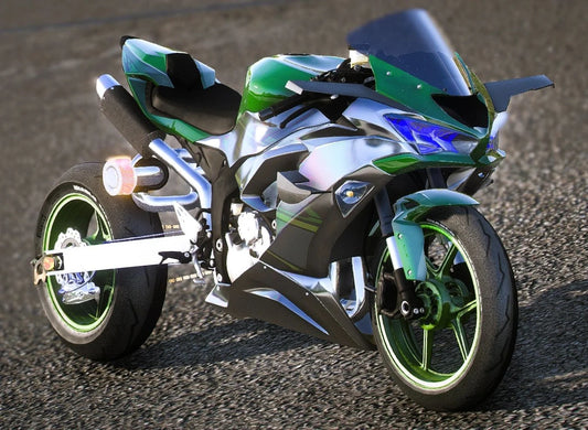 (Debadged) Kawasaki Ninja ZX6R Twin Turbo | Elite Shifters