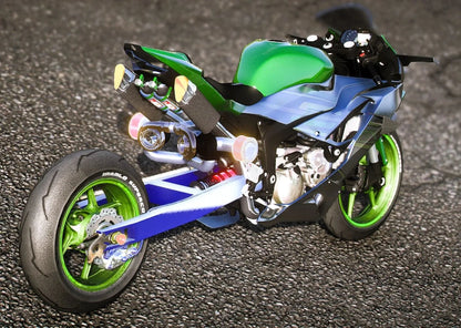 (Debadged) Kawasaki Ninja ZX6R Twin Turbo | Elite Shifters