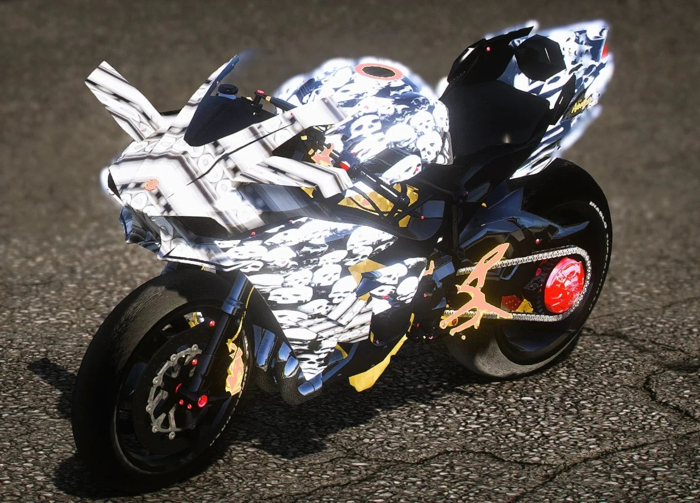 (Debadged) Kawasaki SH2 | S-P Customs