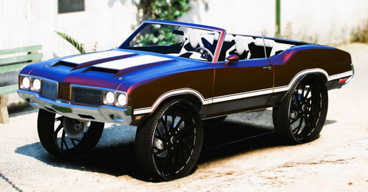 (Debadged) Oldsmobile Cutlass 1970 on 30s Corvette Swap On Forgiatos | Serge