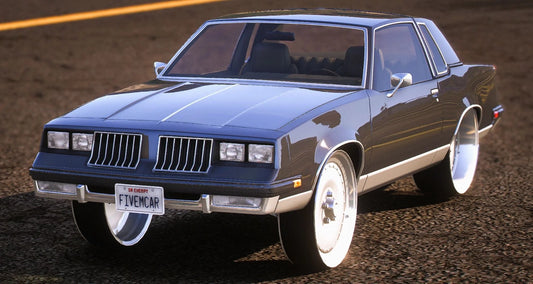 (Debadged) Oldsmobile Cutlass 1984 Donk on Rucci | Lourense
