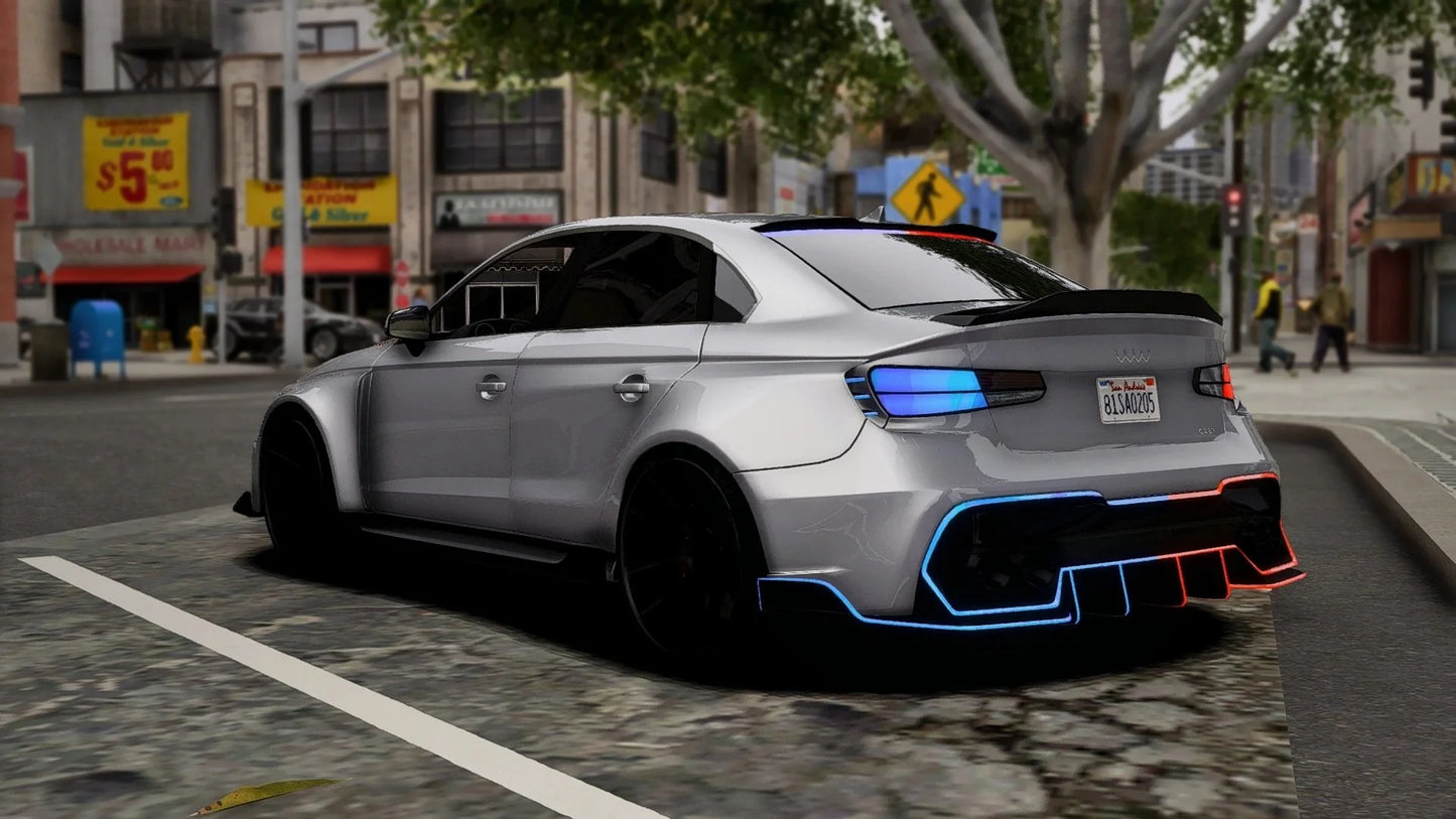 (Debadged LF) Obey Tailgater S Widebody Police Modern Lights | NM