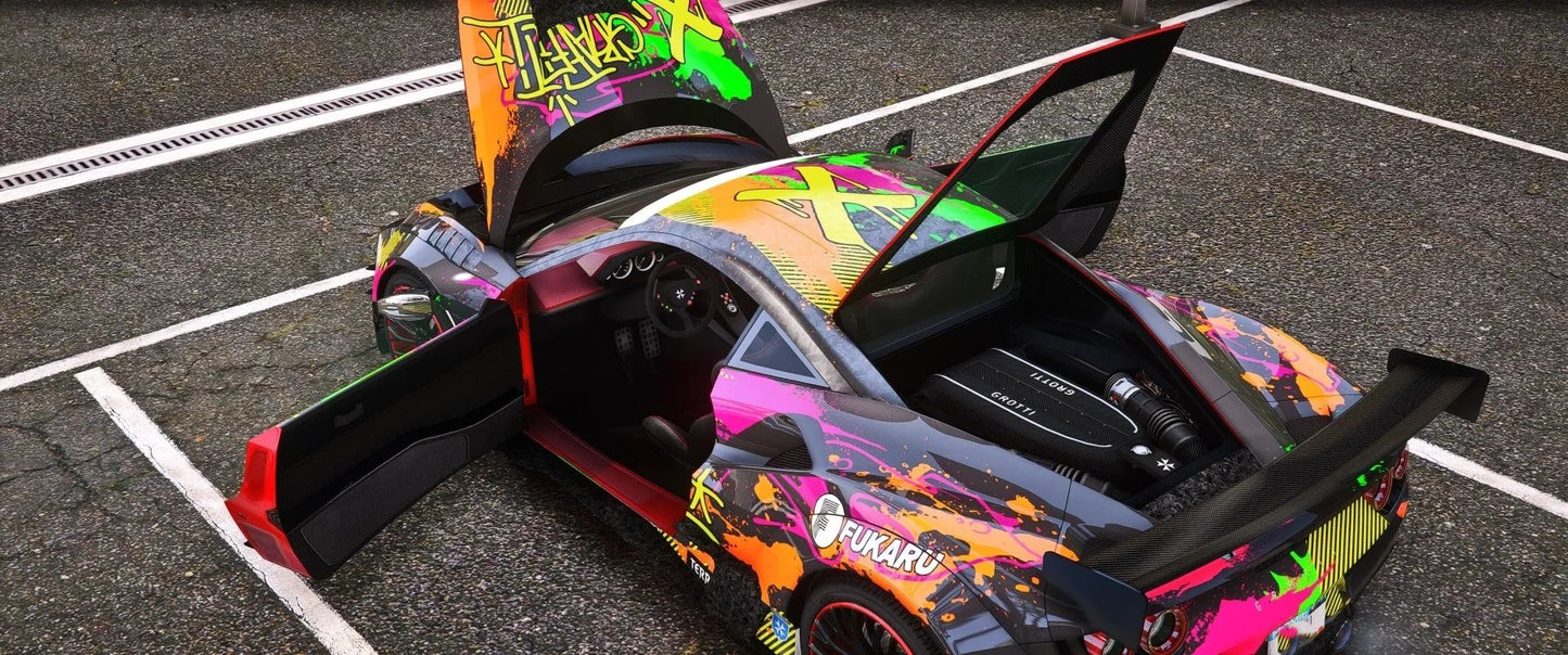 (Debadged LF) Grotti Turismo (22 Liveries) [70+ Tuning] | Pitagora