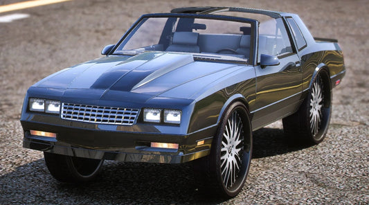 (Debadged) 1988 Chevrolet Monte Carlo SS On Forgiatos | 4K Customs