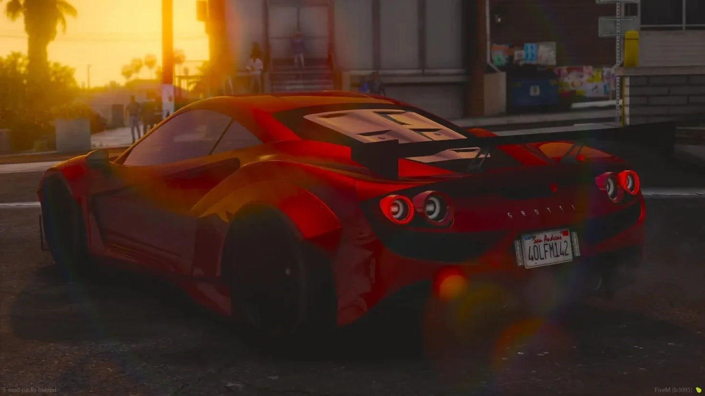 (Debadged LF) [Non ELS] Unmarked Slicktop Police Turismo Omaggio | TC