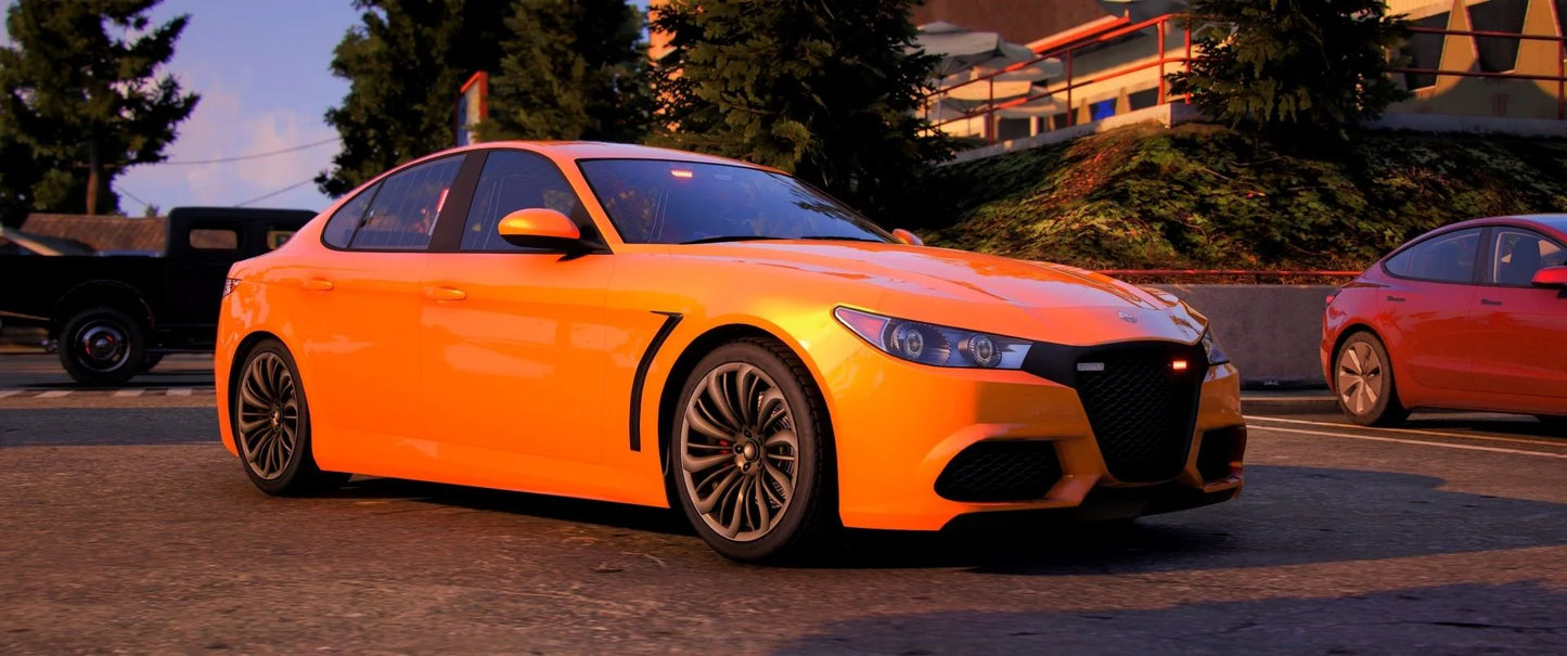 (Debadged LF) [Non ELS] Unmarked Slicktop Police Komoda | TC