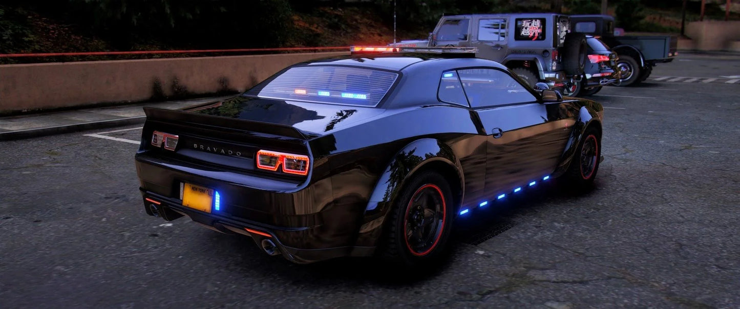 (Debadged LF) [Non ELS] Marked Patrol Police Gauntlet | Trooper Corentin