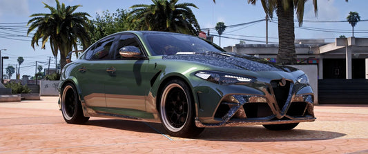 (Debadged) Alfa Romeo Giulia GTAm [170+ Tuning Parts] | Majestic