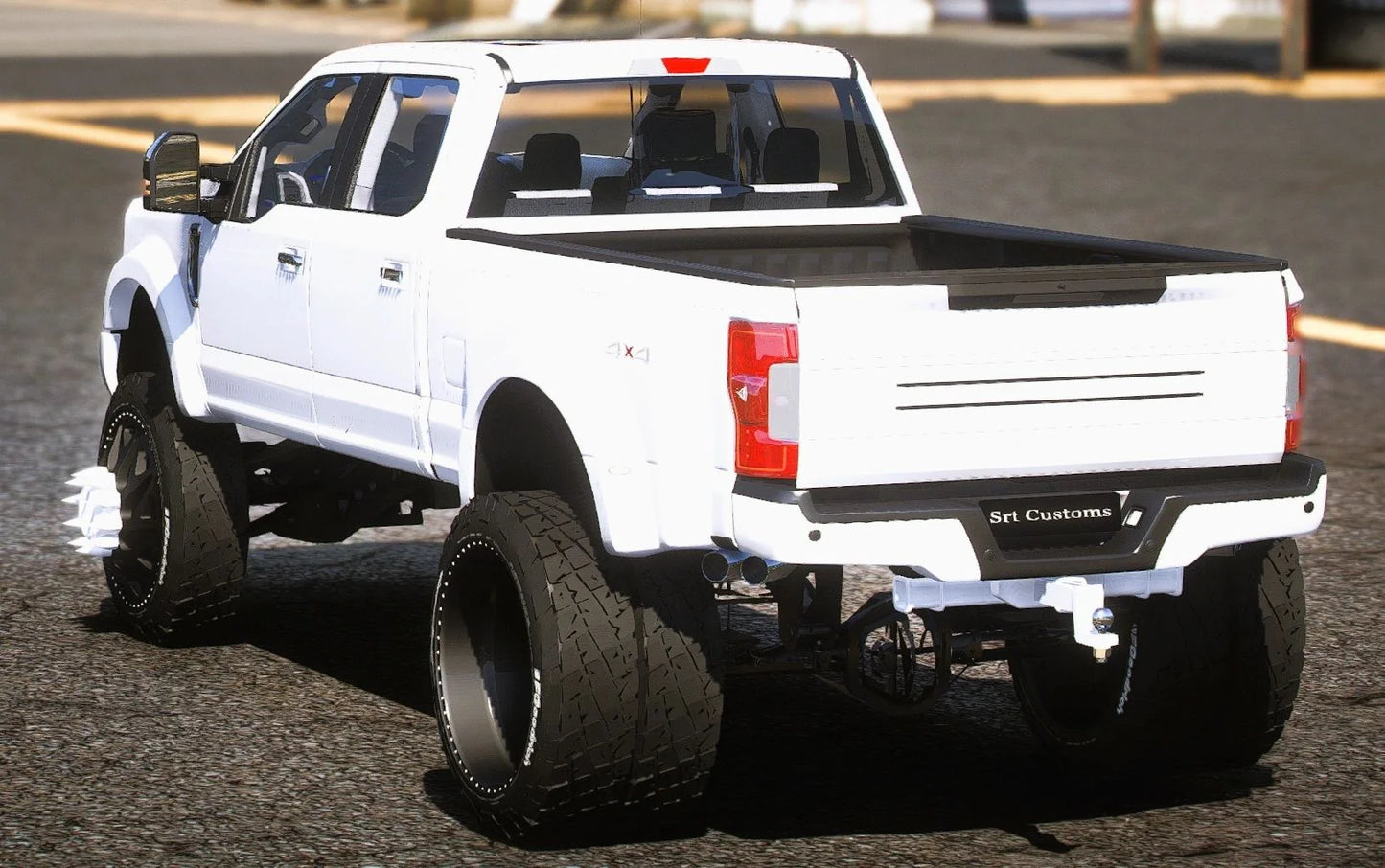 (Debadged) Lifted Ford F-450 Dually On American Force | Bleed