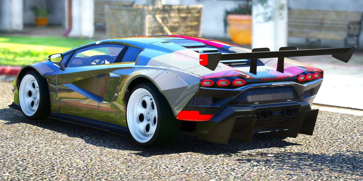 (Debadged) Lamborghini Countach LPI 800-4 | Mansaug