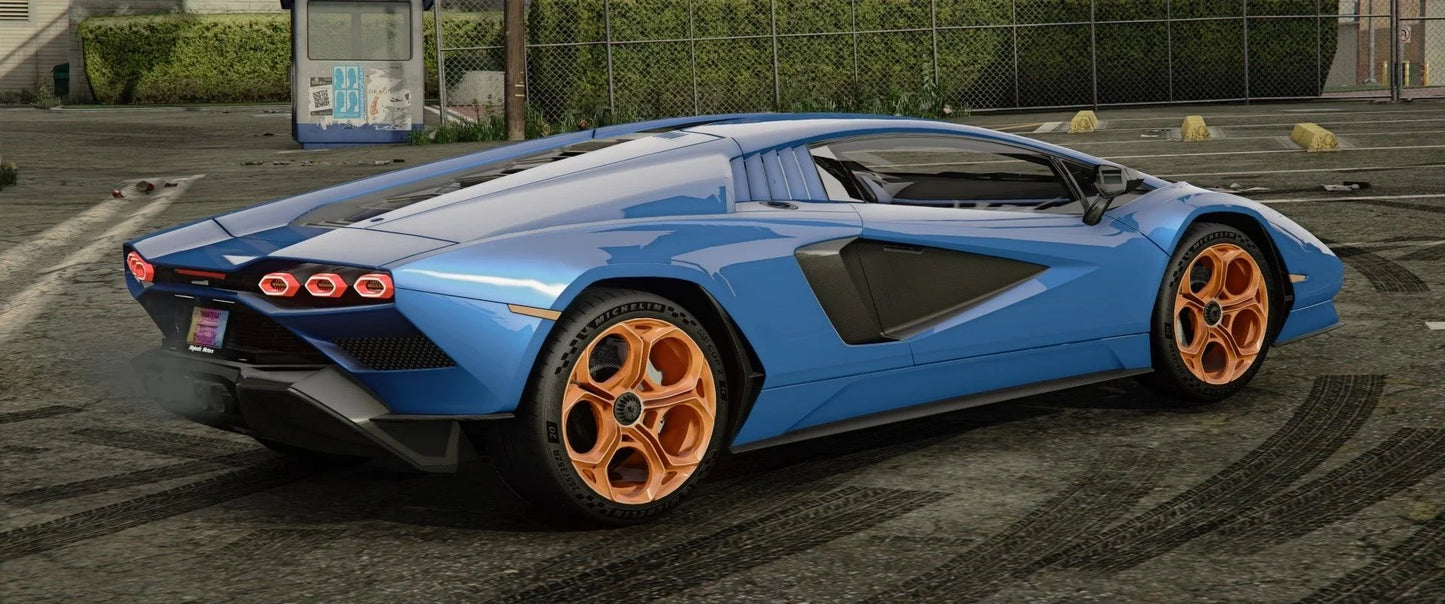 (Debadged) Lamborghini Countach | Majestic