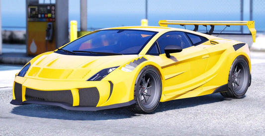 (Debadged) Lamborghini Gallardo Abflug | Fr33D