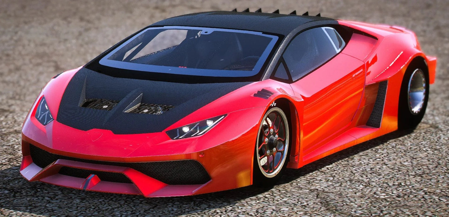 (Debadged) Lamborghini Huracan Drag Race Custom | FGT Garage
