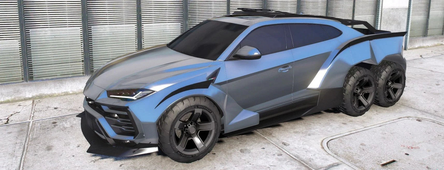 (Debadged) Lamborghini Urus 6x6 Pickup | Lemon