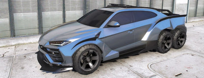 (Debadged) Lamborghini Urus 6x6 Pickup | Lemon