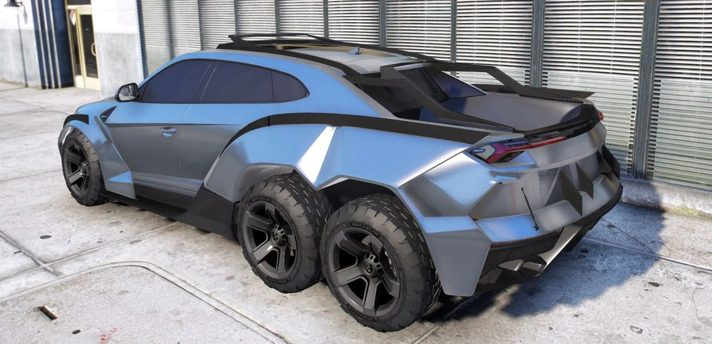 (Debadged) Lamborghini Urus 6x6 Pickup | Lemon