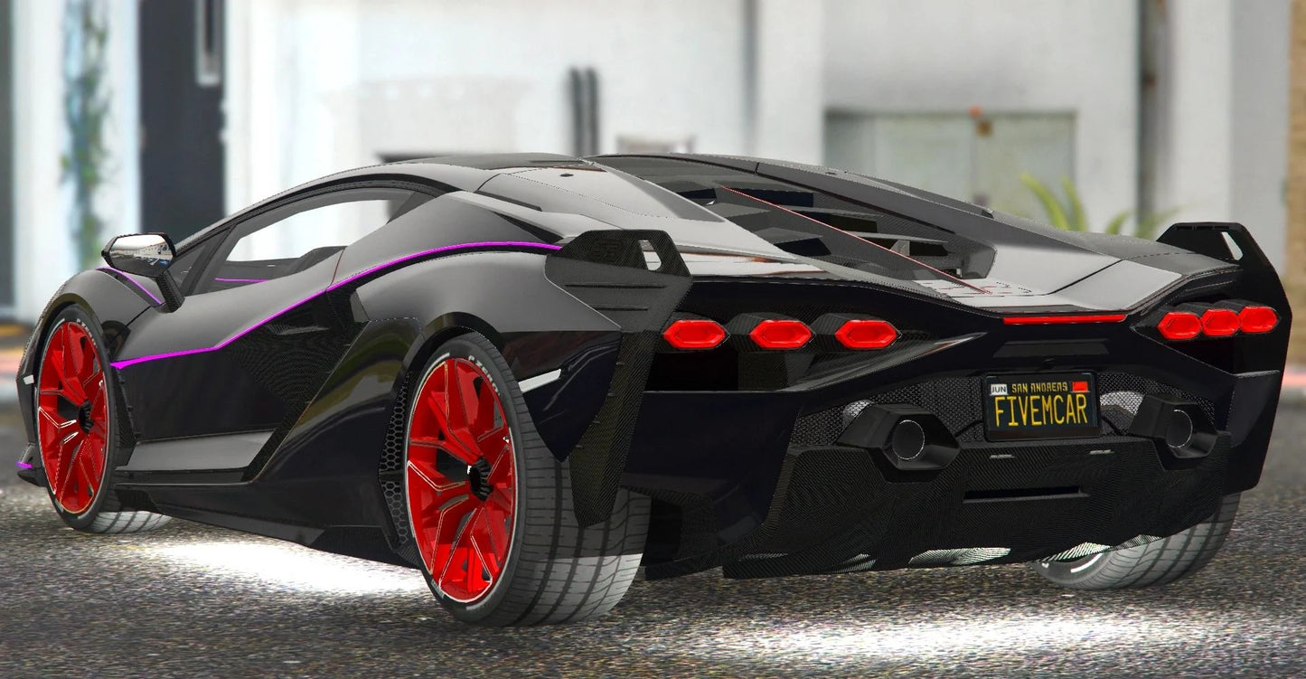 (Debadged) Lamborghini Sian Widebody | Zeed