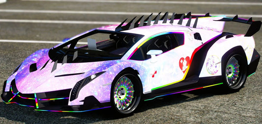 (Debadged) Lamborghini Veneno [Dinamic RGB Lights] | LeVoice