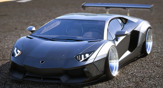 (Debadged) Lamborghini Aventador LibertyWalk | Mad's Desgins