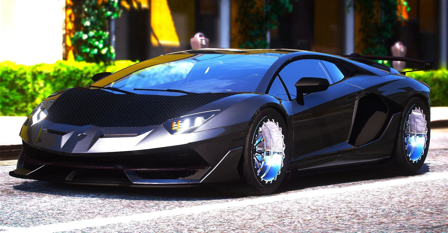 (Debadged) Lamborghini Aventador SVJ Twin Turbo | Wafflez