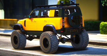 (Debadged) Landrover Defender 2022 offroad | Fusion
