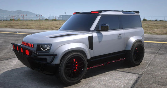 (Debadged) Land Rover Defender 90 Ghoul | Hayes