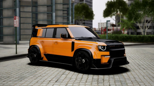 (Debadged) Land Rover Defender 110 Venuum | Lemon