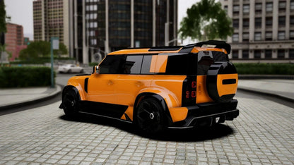 (Debadged) Land Rover Defender 110 Venuum | Lemon