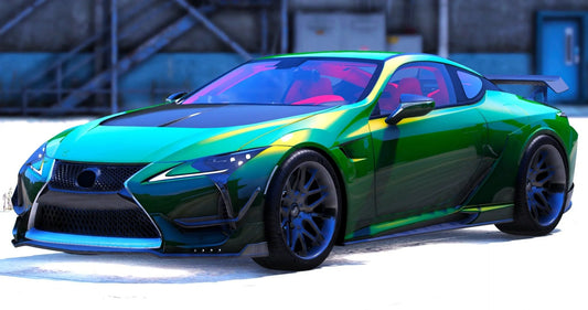 (Debadged) Lexus LC500 WALD Mafia Edition (AK, Bags Money Ice Watch & More) | Nestle
