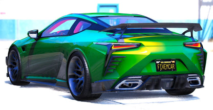 (Debadged) Lexus LC500 WALD Mafia Edition (AK, Bags Money Ice Watch & More) | Nestle