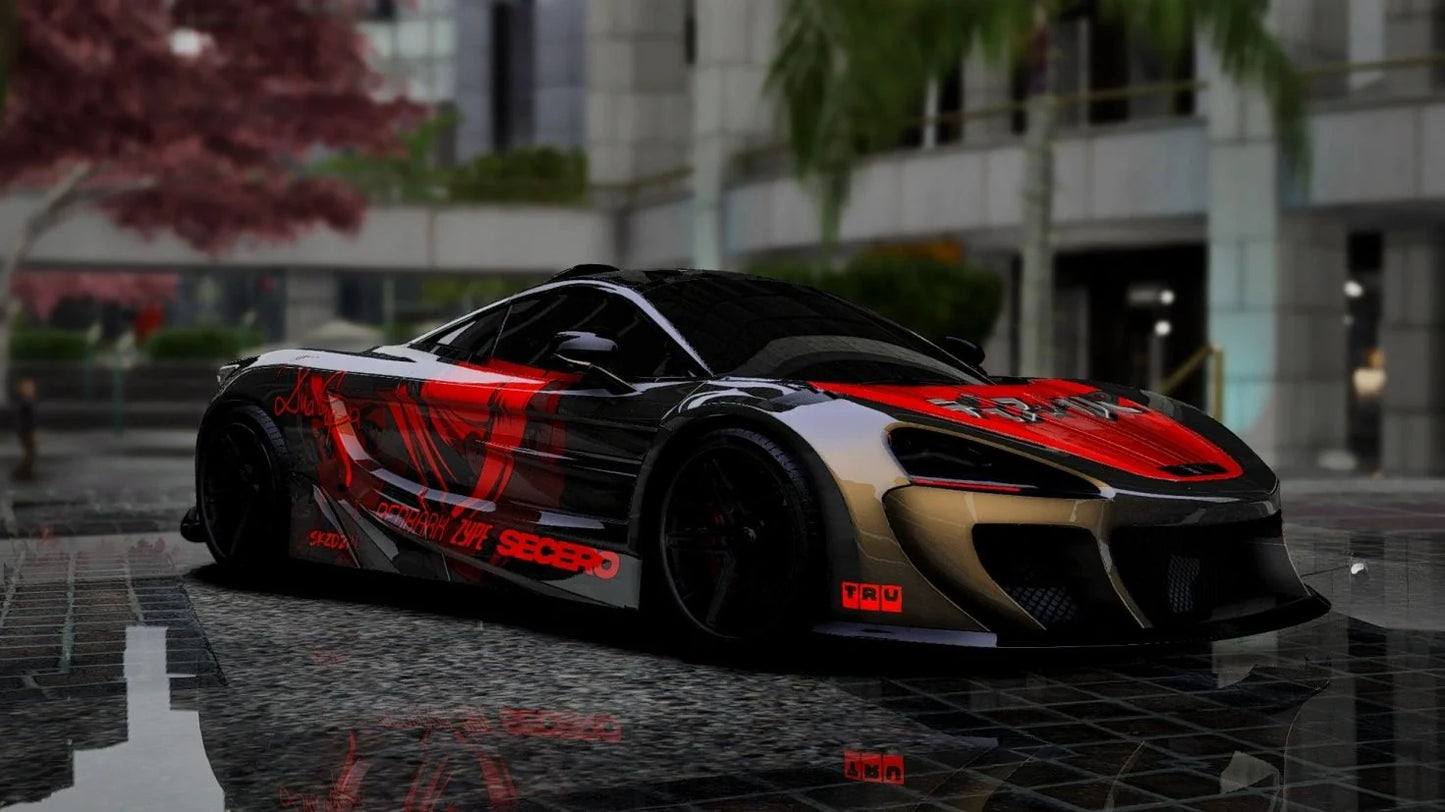 (Debadged) McLaren 765LT Abflug Twin Turbo [3 Liveries] | Lemon