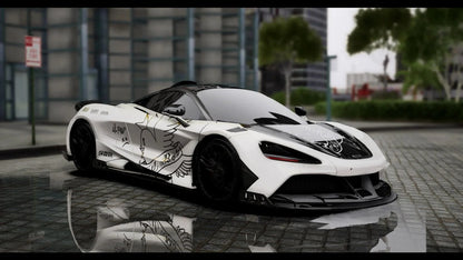 (Debadged) Mclaren 765LT Keyvany | Exil Customs