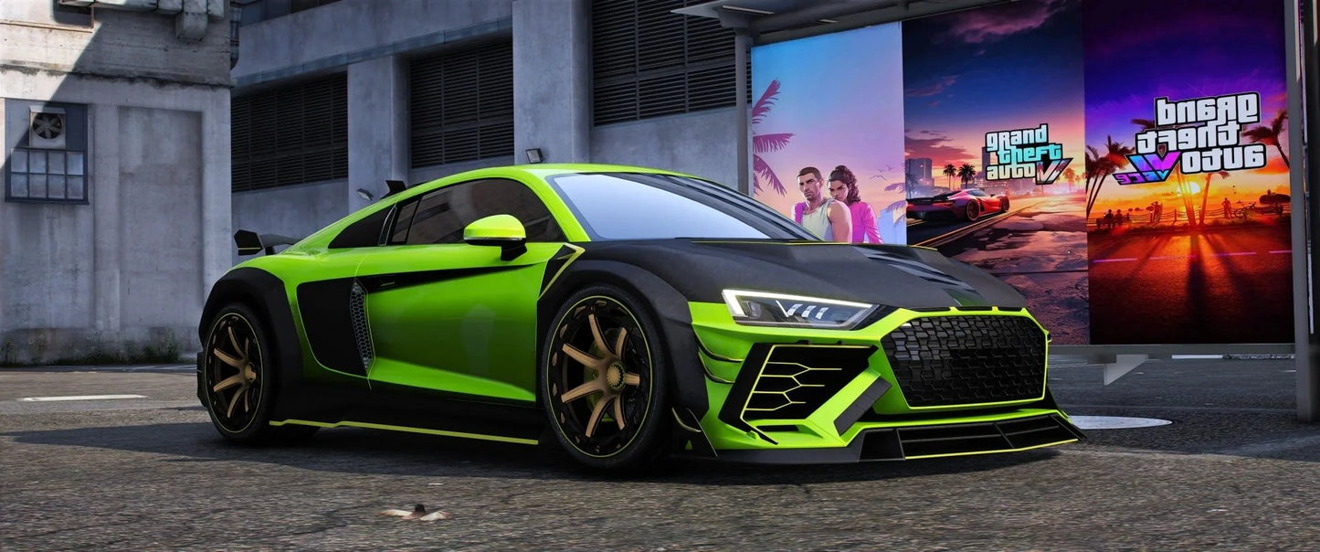 (Debadged) Mansory Audi R8 EVO | Lemon