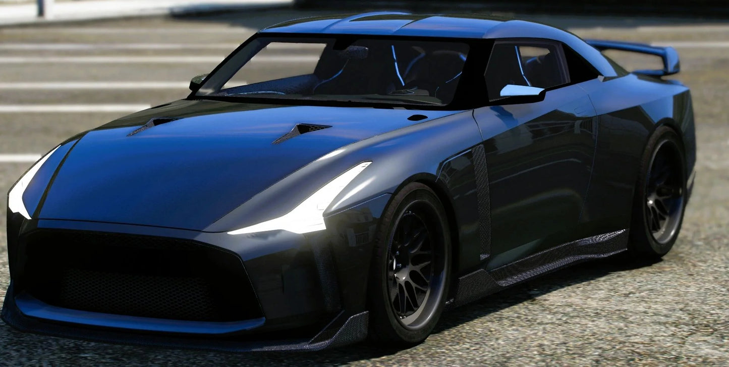 (Debadged) MANSAUG Nissan GTR50 Among Us [Dinamic Lights] | Kick Store