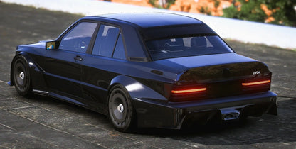 (Debadged) Mercedes 190e EVO3 (2 Livery) | Nejcs Garage