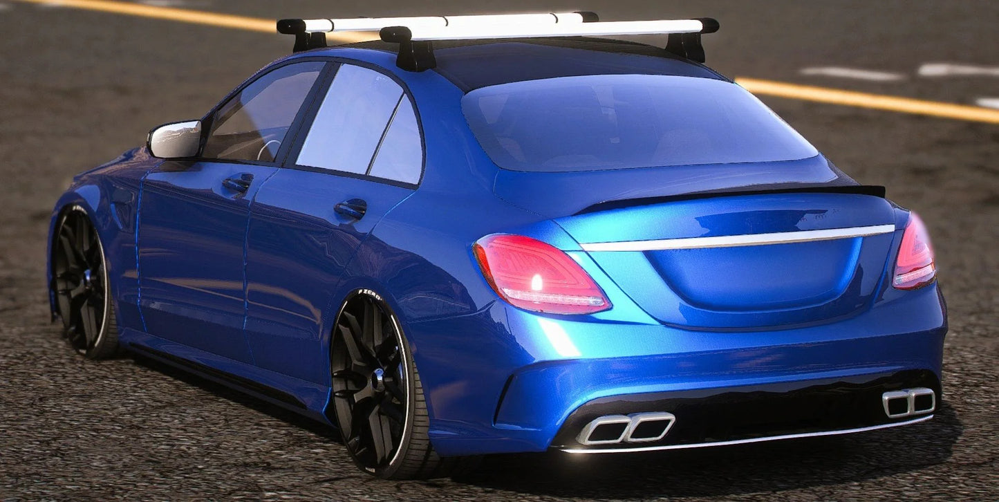 (Debadged) Mercedes AMG C63s Custom V8 Biturbo V2 | WMAC | Tuned