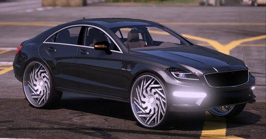 (Debadged) Mercedes-Benz CLS SpaceInvader Donk | Lexis Custom