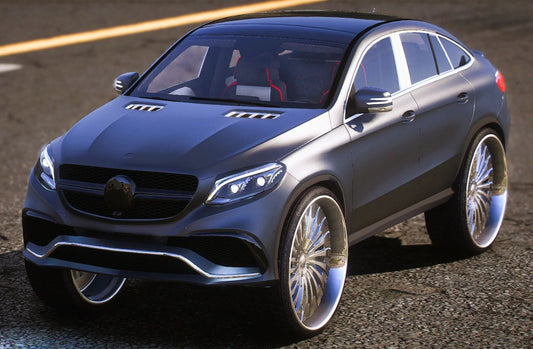 (Debadged) Mercedes Benz GLE On 34's Forgiato Autonomo-L Wheels | SDG Customs