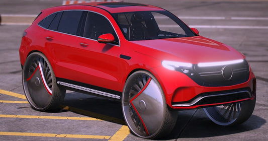 (Debadged) Mercedes-Benz EQC400 Donk | CVG Customs