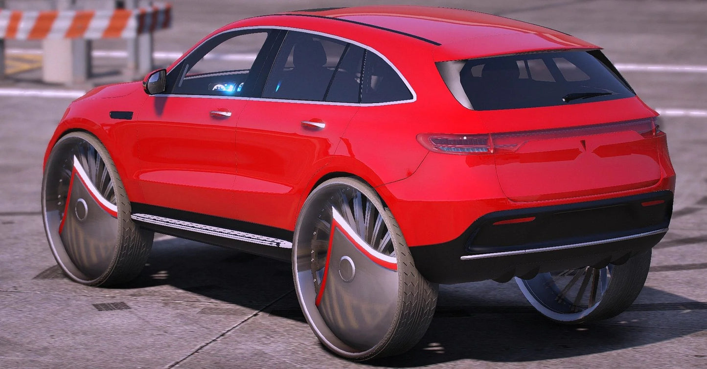 (Debadged) Mercedes-Benz EQC400 Donk | CVG Customs
