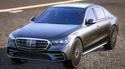 (Debadged) Mercedes-Benz S500 4Matic Sedan On Forgiatos | PNUT Customs