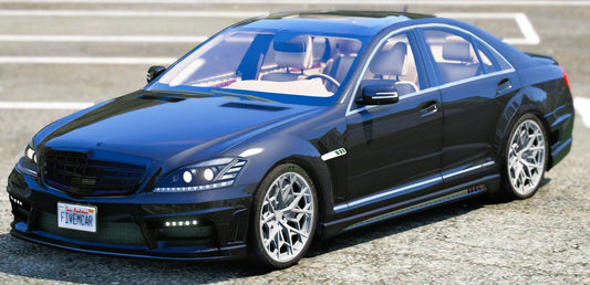 (Debadged) Mercedes Benz Wald W221 Black Bison | Chino Garage