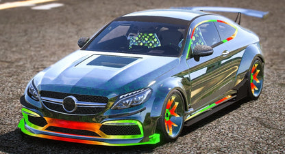 (Debadged) Mercedes C63s Weed Edition | Bre Customs