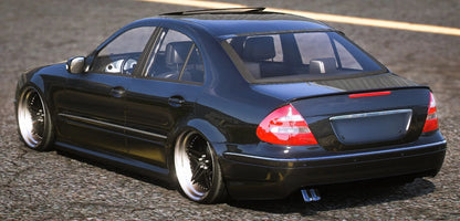 (Debadged) Mercedes E55 AMG Lowered | JB